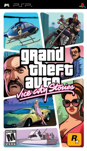 The coverart image of Grand Theft Auto: Vice City Stories