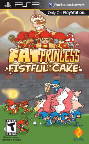 The coverart image of Fat Princess: Fistful of Cake