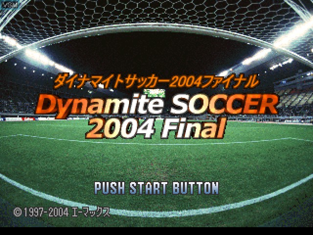 【レア】ダイナマイトサッカー2004ファイナル