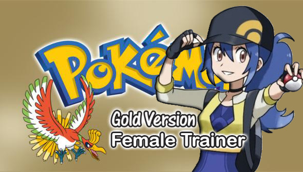 The coverart image of Pokemon Gold Female Trainer (Hack)