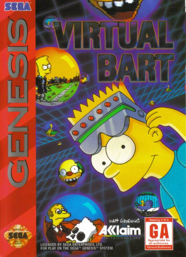 The coverart image of Virtual Bart Redux (Hack)