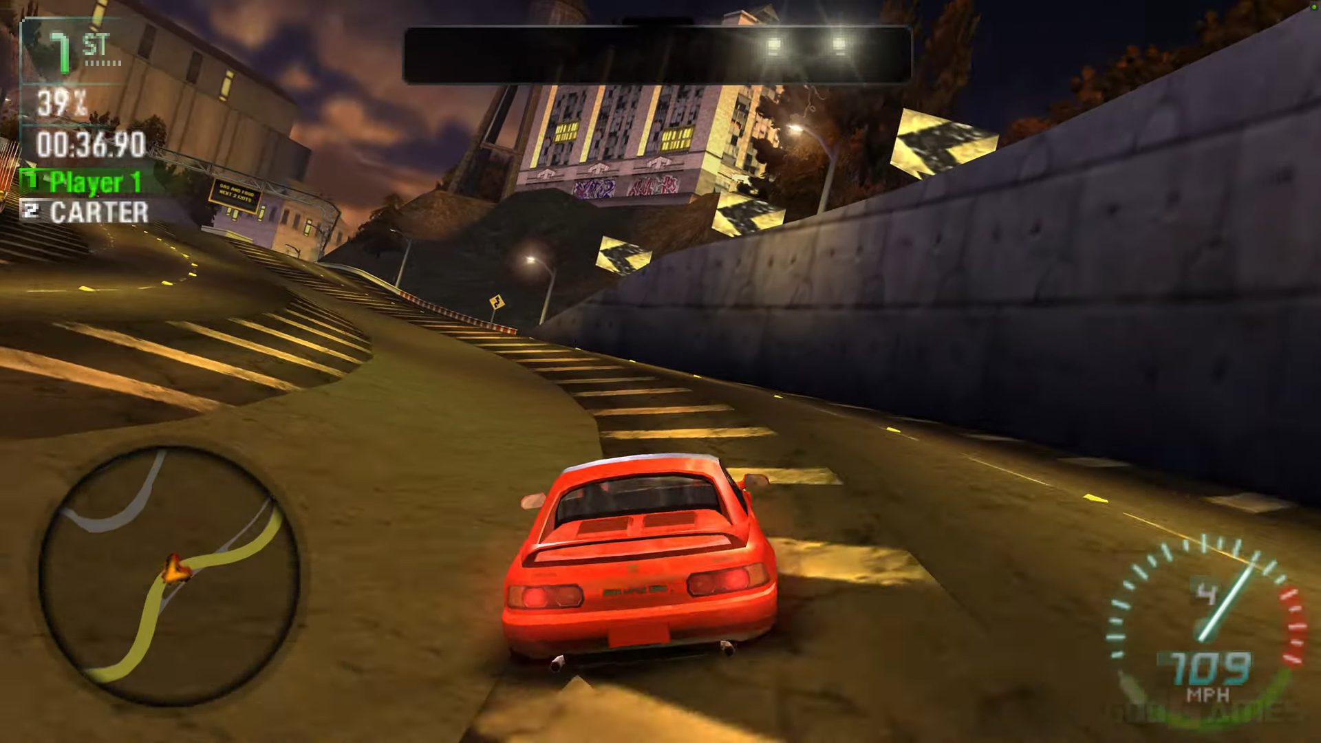 need for speed carbon psp