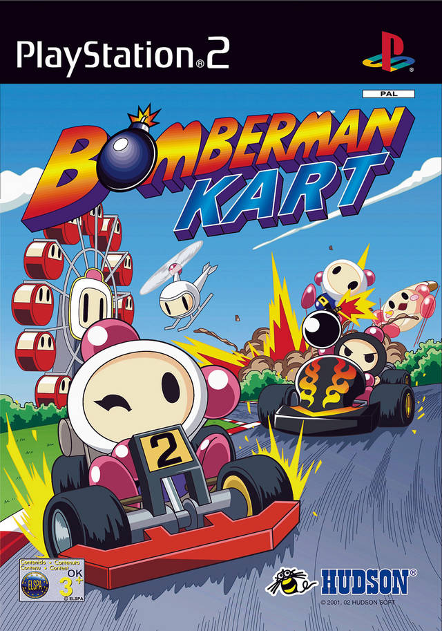 The coverart image of Bomberman Kart
