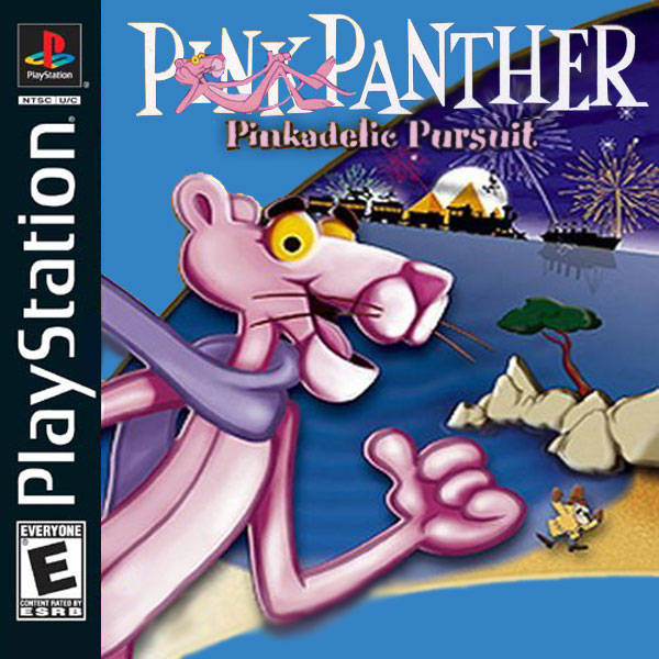 The coverart image of Pink Panther: Pinkadelic Pursuit