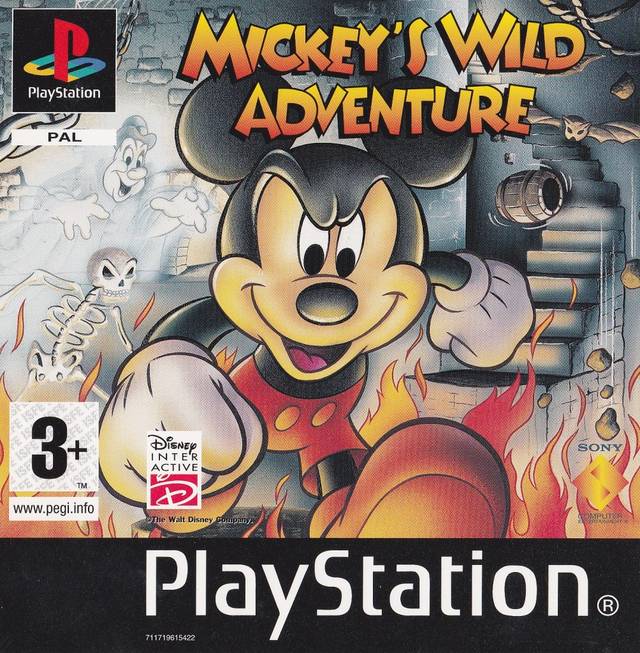 The coverart image of Mickey's Wild Adventure