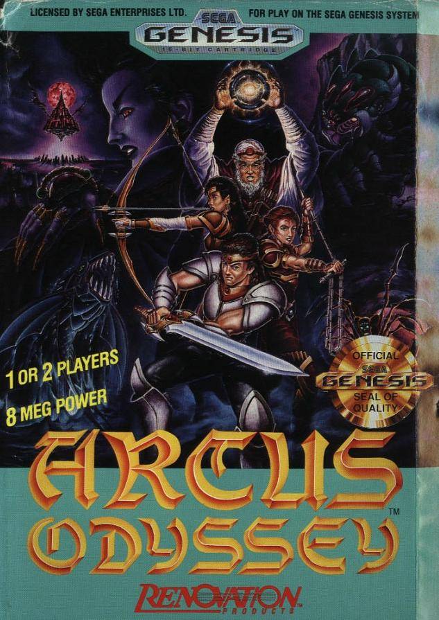 The coverart image of Arcus Odyssey