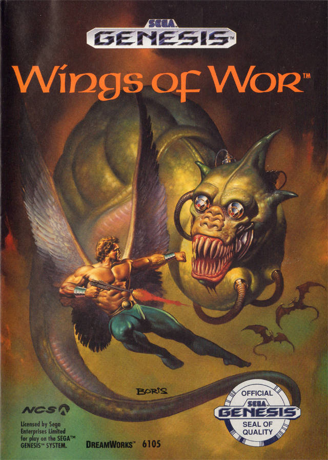 The coverart image of Wings of Wor / Gynoug