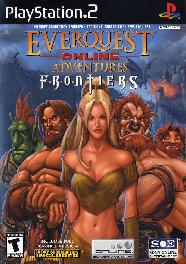 The coverart image of EverQuest: Online Adventures + Frontiers (EQOA)