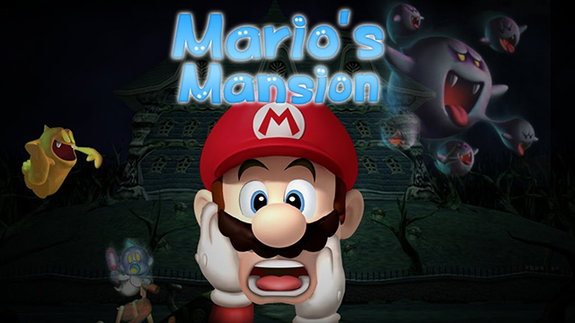 The coverart image of Mario's Mansion