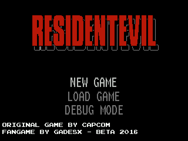 The coverart image of Resident Evil Demake (Fan Made)