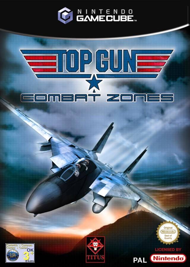 The coverart image of Top Gun: Combat Zones