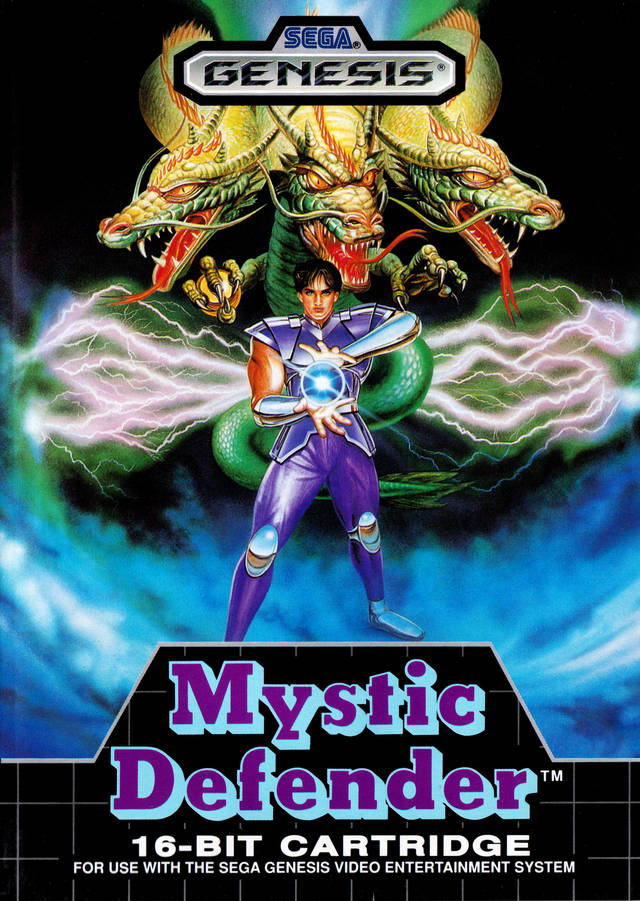 The coverart image of Mystic Defender