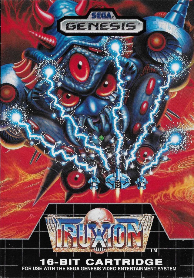 The coverart image of Truxton/Tatsujin: Arcade Colors Sprites Backgrounds Sounds