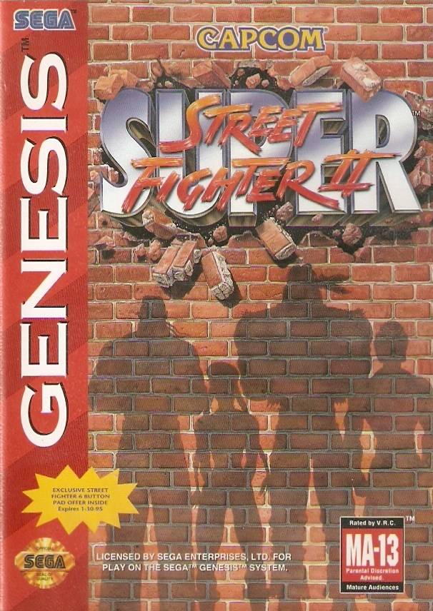 The coverart image of Super Street Fighter II
