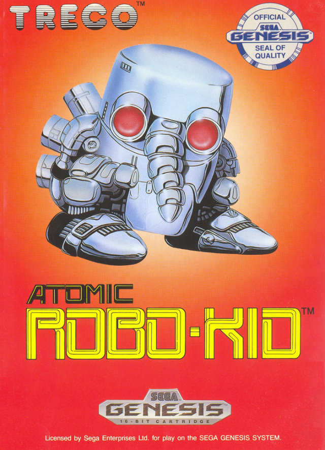 The coverart image of Atomic Robo-Kid
