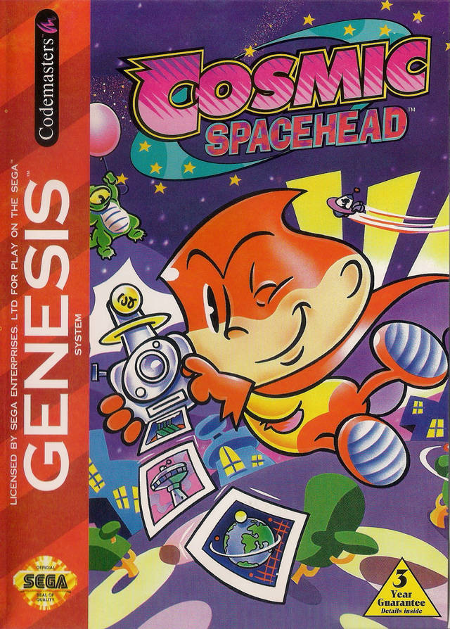 The coverart image of Cosmic Spacehead