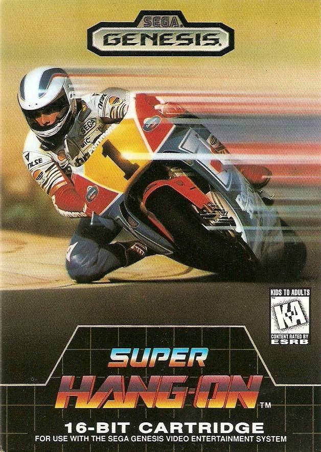 The coverart image of Super Hang-On