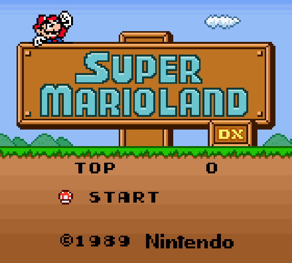 The coverart image of Super Mario Land DX (Hack)