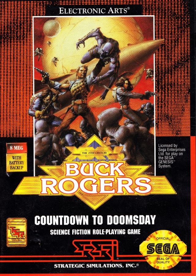 The coverart image of Buck Rogers: Countdown to Doomsday