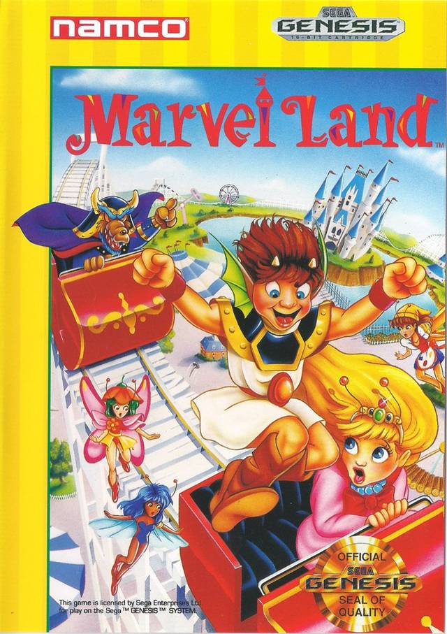 The coverart image of Marvel Land