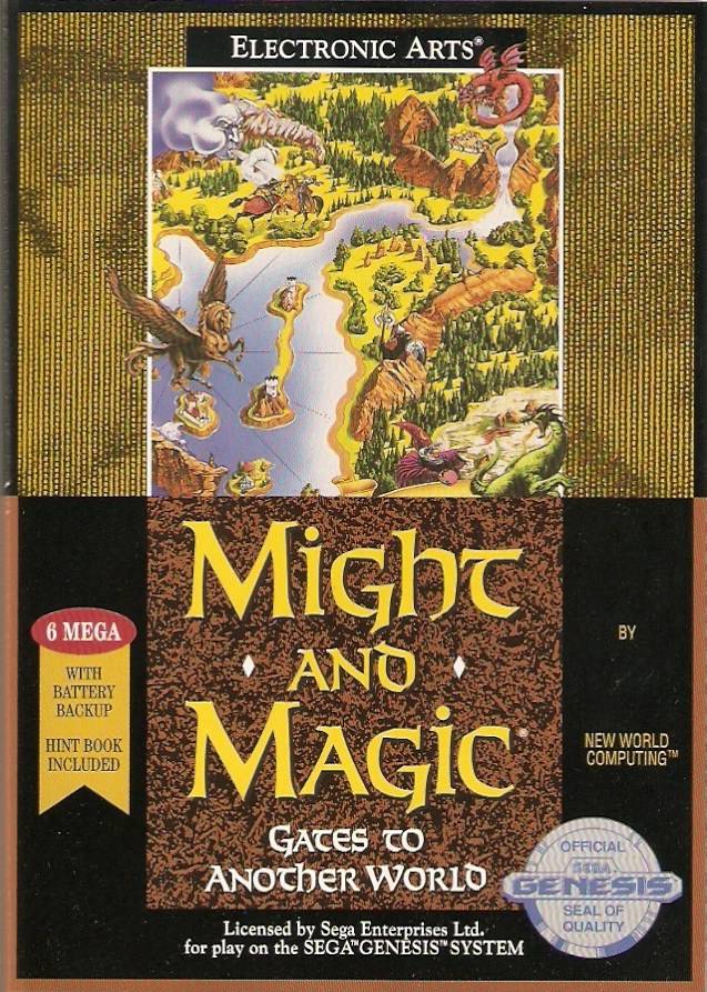 The coverart image of Might and Magic: Gates to Another World