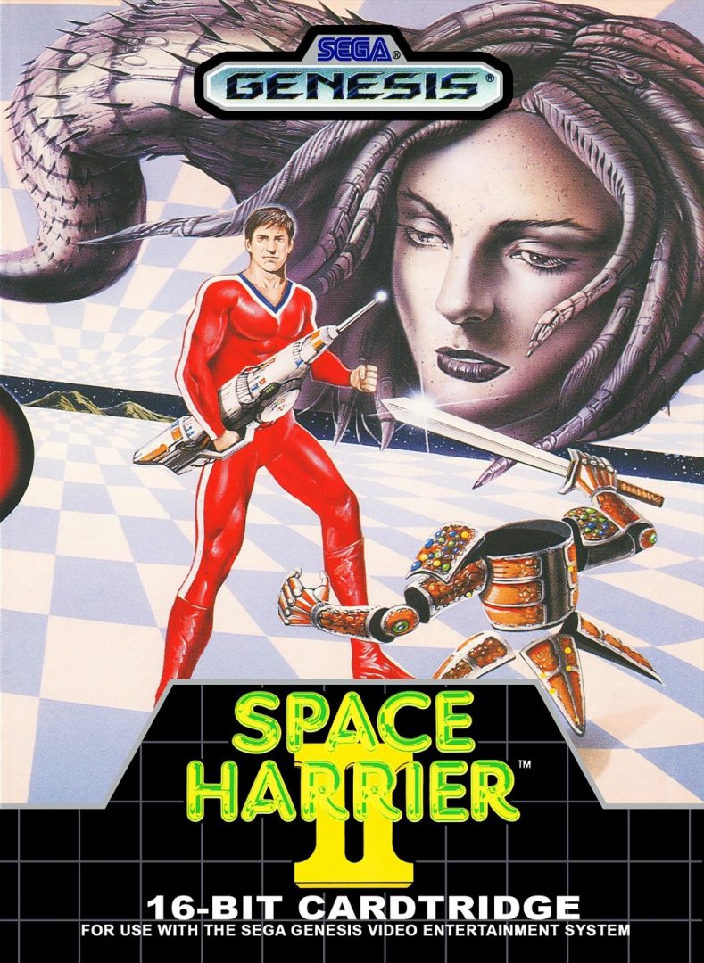 The coverart image of Space Harrier II