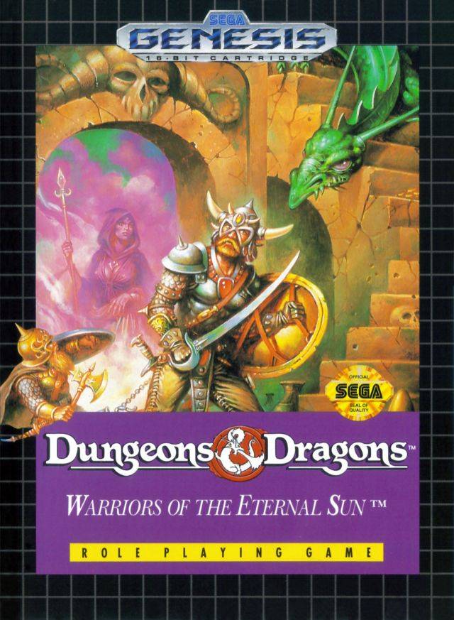 The coverart image of Dungeons & Dragons: Warriors of the Eternal Sun