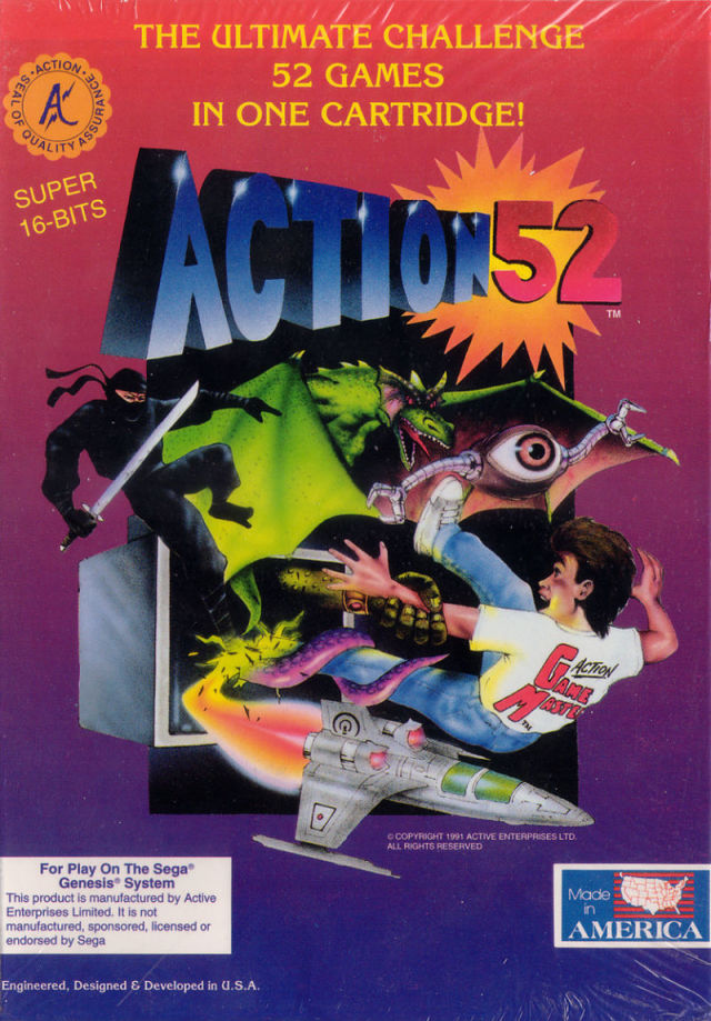 The coverart image of Action 52