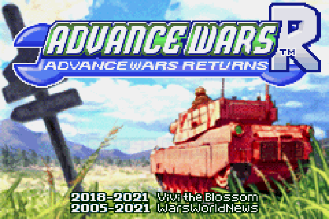 The coverart image of Advance Wars Returns (Hack)