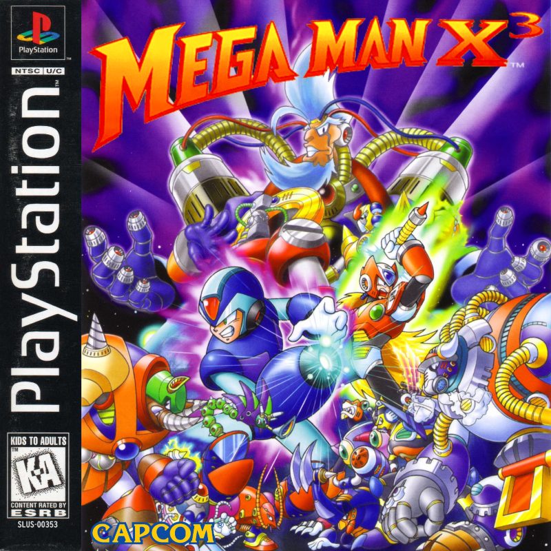 The coverart image of Mega Man X3 (NTSC + Japanese OP/ED)