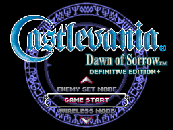 The coverart image of Castlevania: Dawn of Sorrow - Definitive Edition+ (Hack)