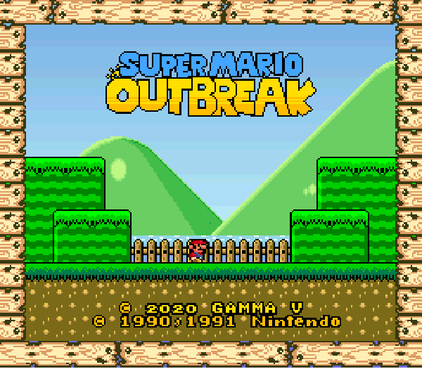 The coverart image of Super Mario Outbreak (Hack)