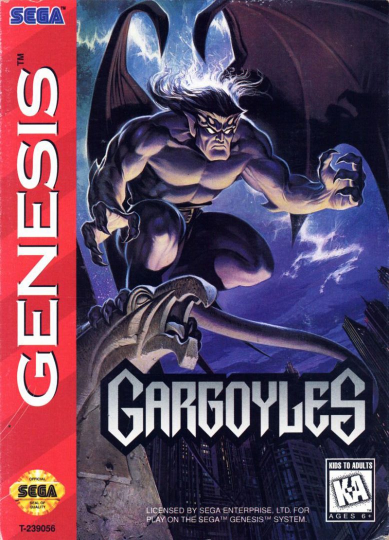 The coverart image of Gargoyles
