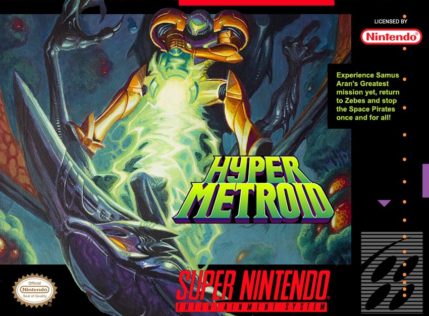 The coverart image of Hyper Metroid