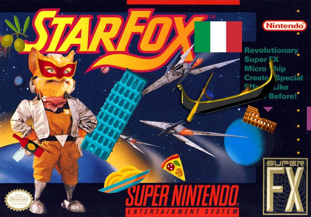 The coverart image of Star Fox (Italiano)