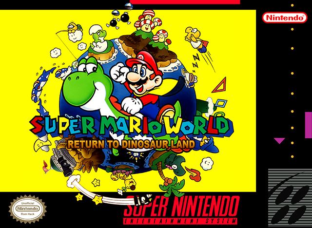 The coverart image of Super Mario World: Return to Dinosaur Land