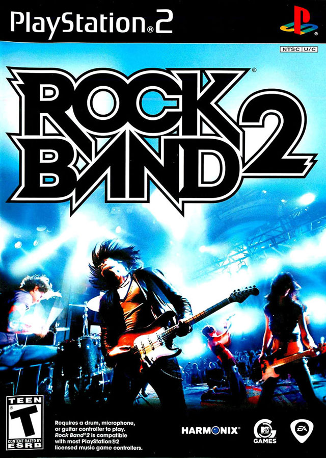 The coverart image of Rock Band 2