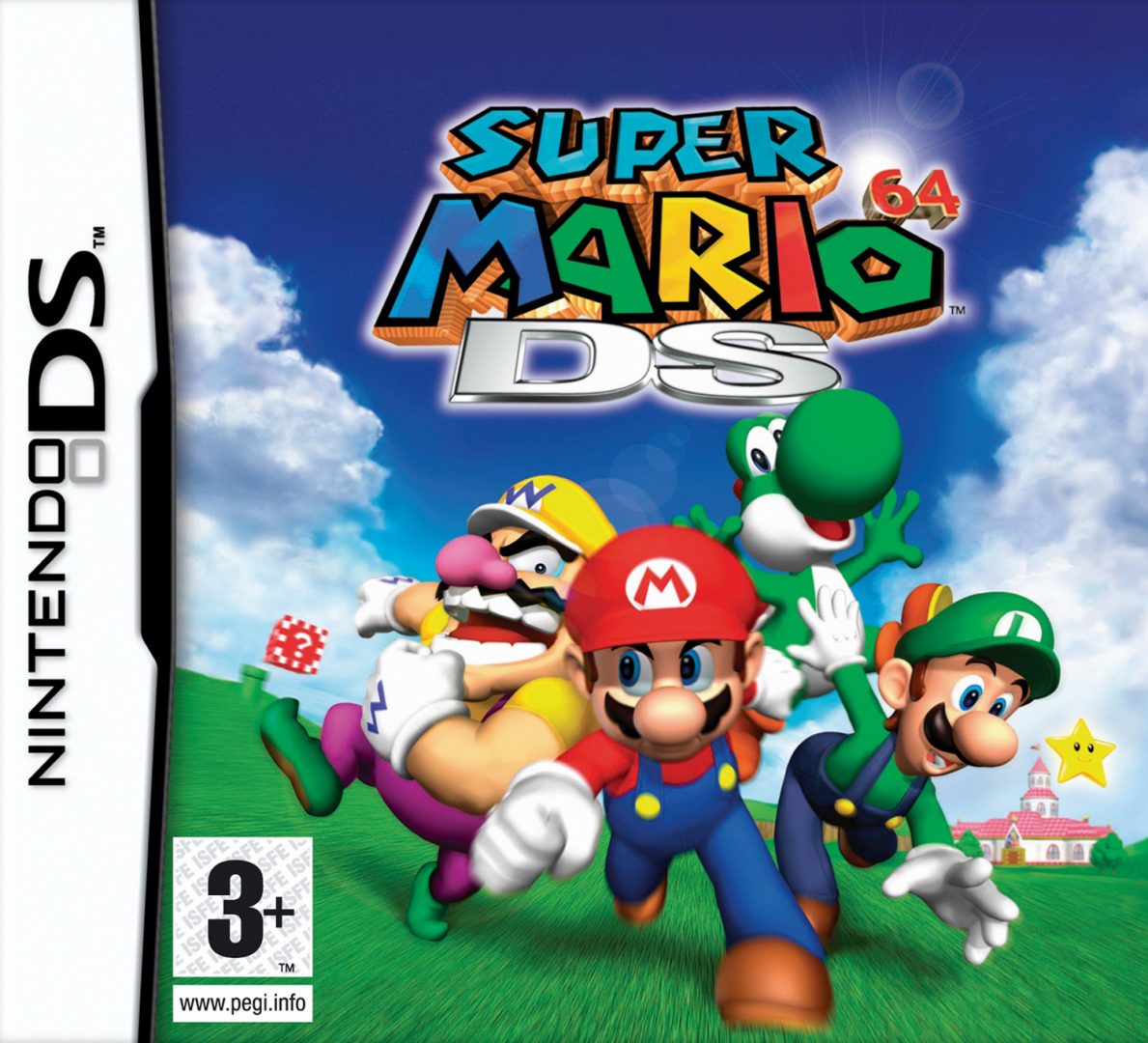 The coverart image of Super Mario 64 DS