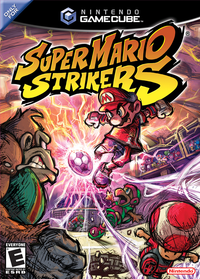 The coverart image of Super Mario Strikers