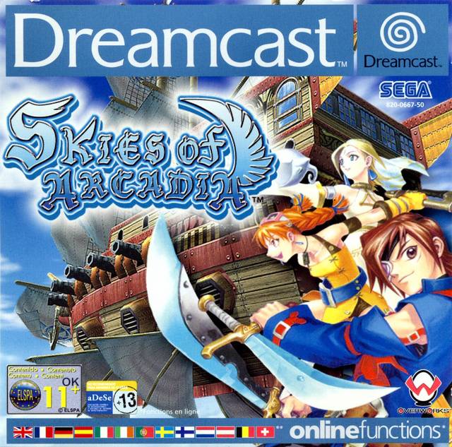 The coverart image of Skies of Arcadia: Uncensored Version