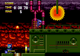 Metal Sonic Hyperdrive un nuevo hack del Sonic de MD