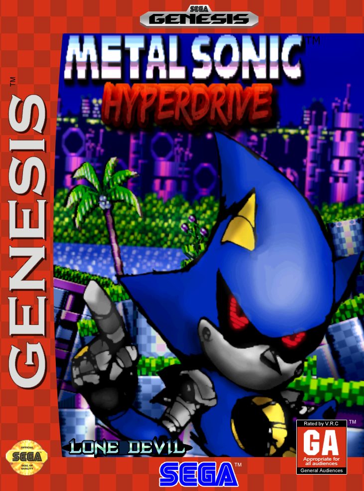 The coverart image of Metal Sonic Hyperdrive