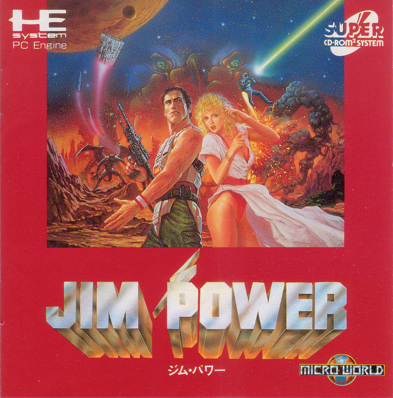The coverart image of Jim Power in Mutant Planet