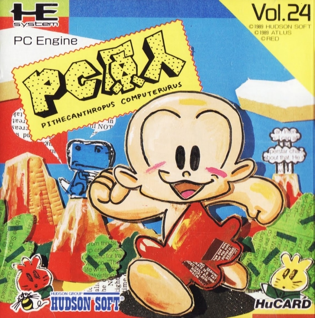 The coverart image of Bonk's Adventure / PC Genjin