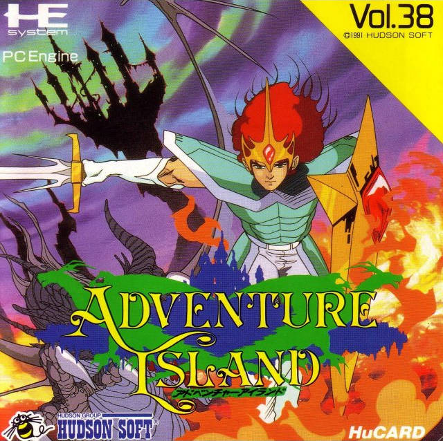 The coverart image of Adventure Island / Dragon's Curse