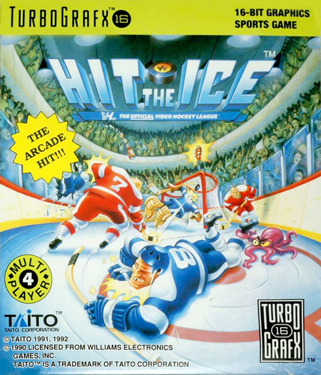 The coverart image of Hit the Ice: VHL - The Official Video Hockey League