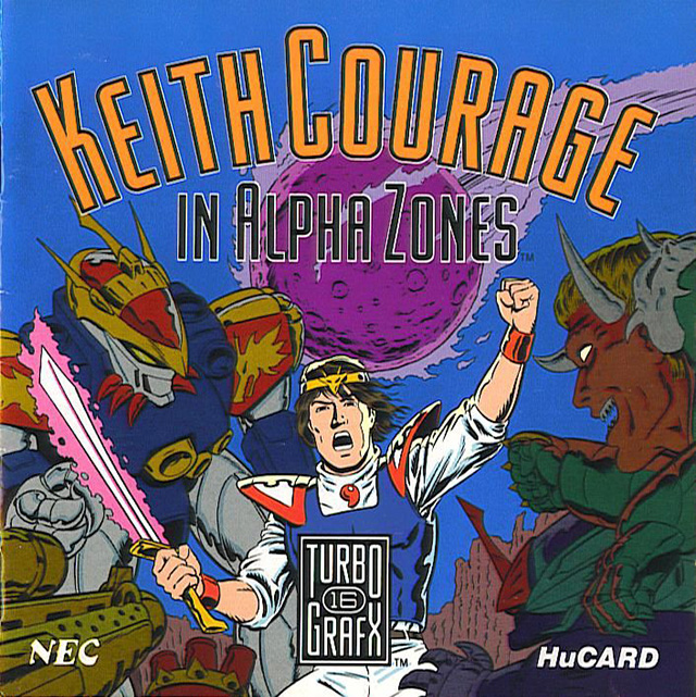 The coverart image of Keith Courage in Alpha Zones