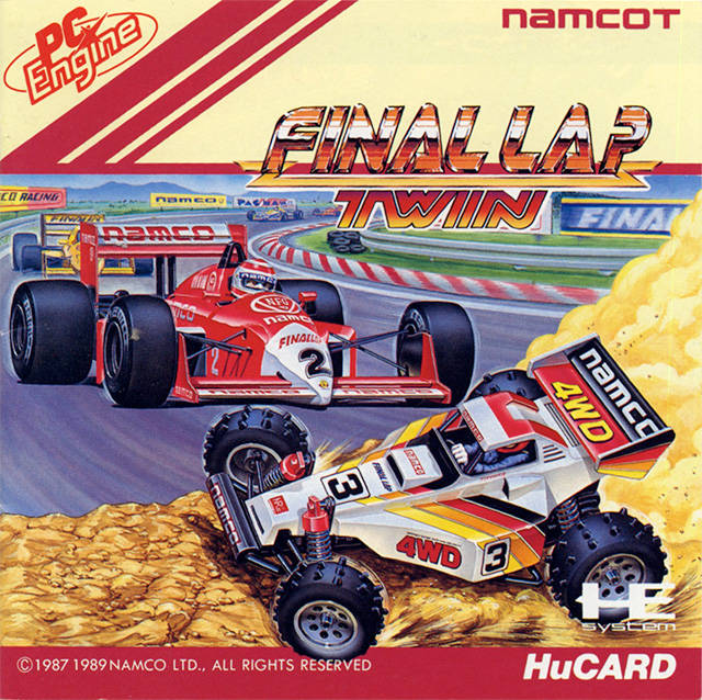 The coverart image of Final Lap Twin