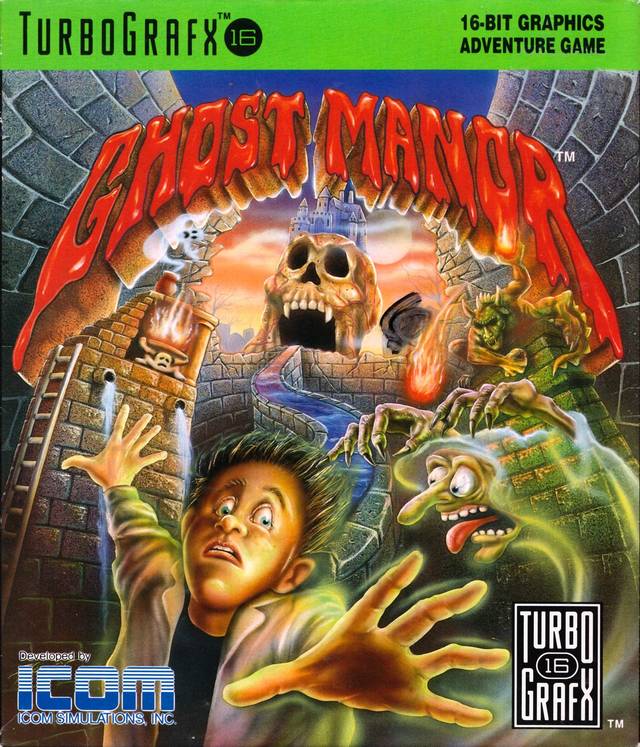 The coverart image of Ghost Manor