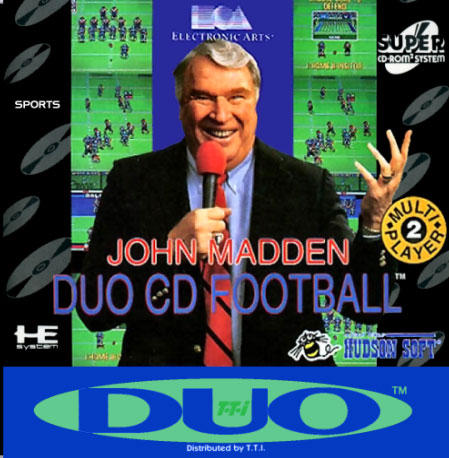 The coverart image of John Madden Duo CD Football